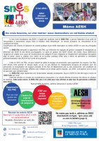 Mémo de rentrée « AESH » : Septembre 2022