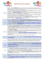Stagiaires - Agenda de l'année