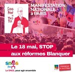 SAMEDI 18 MAI A PARIS Manifestation nationale à Paris INSCRIVEZ-VOUS