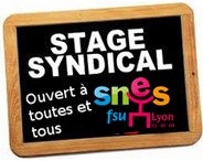 Stage « Nos droits et la défense de notre statut » (Bourg en Bresse) : (…)