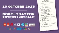 Le 13 octobre, mobilisons-nous !