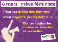 8 mars : toutes et tous mobilisé.es