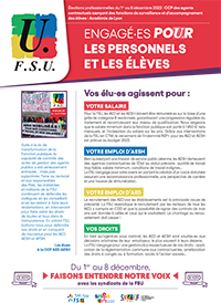Profession de foi pour la CCP AED AESH