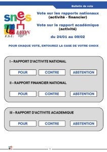 Télécharger le matériel de vote (bulletin de vote et procédure)