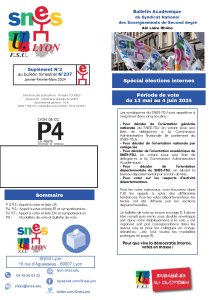 Télécharger la circulaire académique « Elections internes » : mai 2024