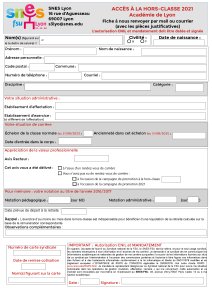 Télécharger la fiche syndicale « Hors-Classe 2021 » à nous renvoyer
