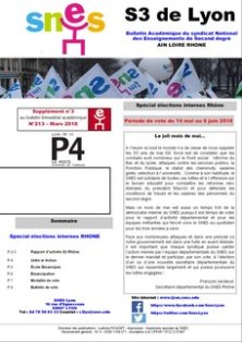 Télécharger la circulaire départementale 69 « Spécial élections internes »