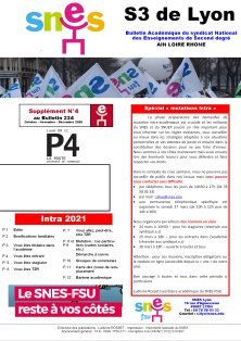 Télécharger la circulaire SNES : Mouvement intra : Mars 2021 Acces réservé (…)