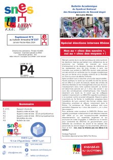 Télécharger la circulaire départementale 69 « Spécial élections internes » : (…)