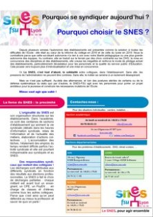 Télécharger la circulaire « pourquoi se syndiquer » : septembre 2020