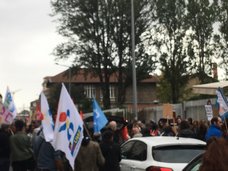 Le 10 octobre - AESH mobilisés. grève et mobilisation devant le rectorat