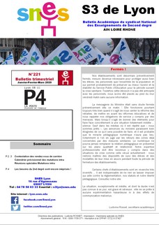 Télécharger le bulletin 221 : mars 2020