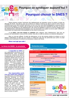 Télécharger la circulaire « pourquoi se syndiquer » : septembre 2020