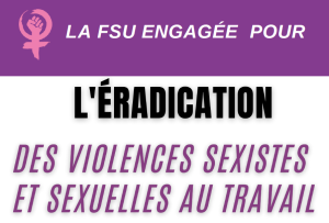Livret VSST de la FSU