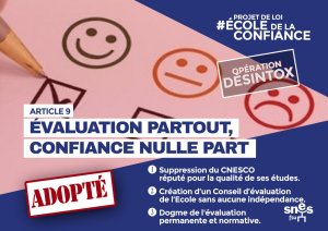 Auto-évaluation des établissements : le droit de dire non et de refuser le (…)