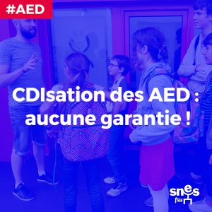 AED : Non renouvellement ? CDIsation ?