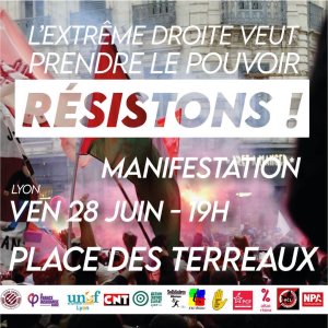 Face au danger de l'extrême droite et pour la battre, le SNES-FSU dans (…)