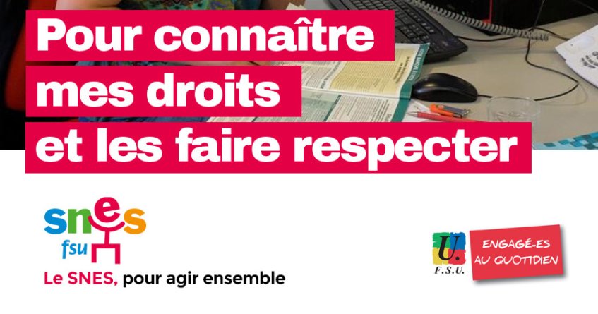 Réunions de rentrée SNES