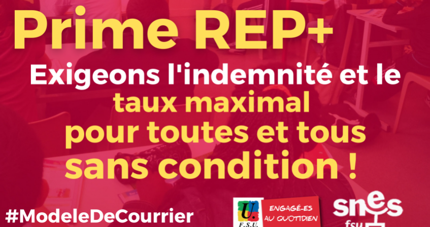 Prime REP+ au mérite, c'est toujours non ! Compte-rendu de (…)