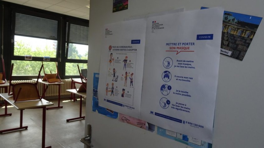 Rentrée 2021 : situation sanitaire