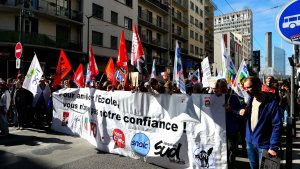 Communiqué de presse : violences policières contre les syndicats Lyonnais